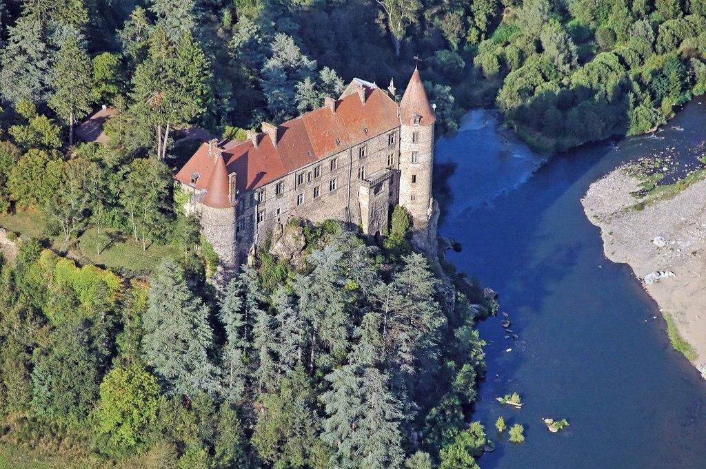 Le chateau de Lavoulte sur Loire