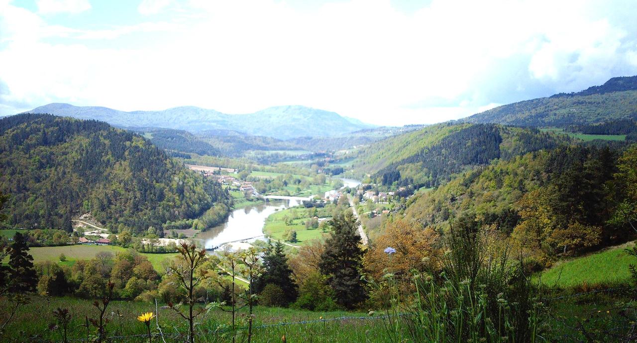 Loire vue de Vaure